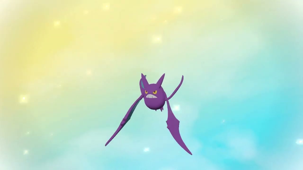 ポケモンレジェンズアルセウス進化シーン ズバット ゴルバット クロバット 034～036