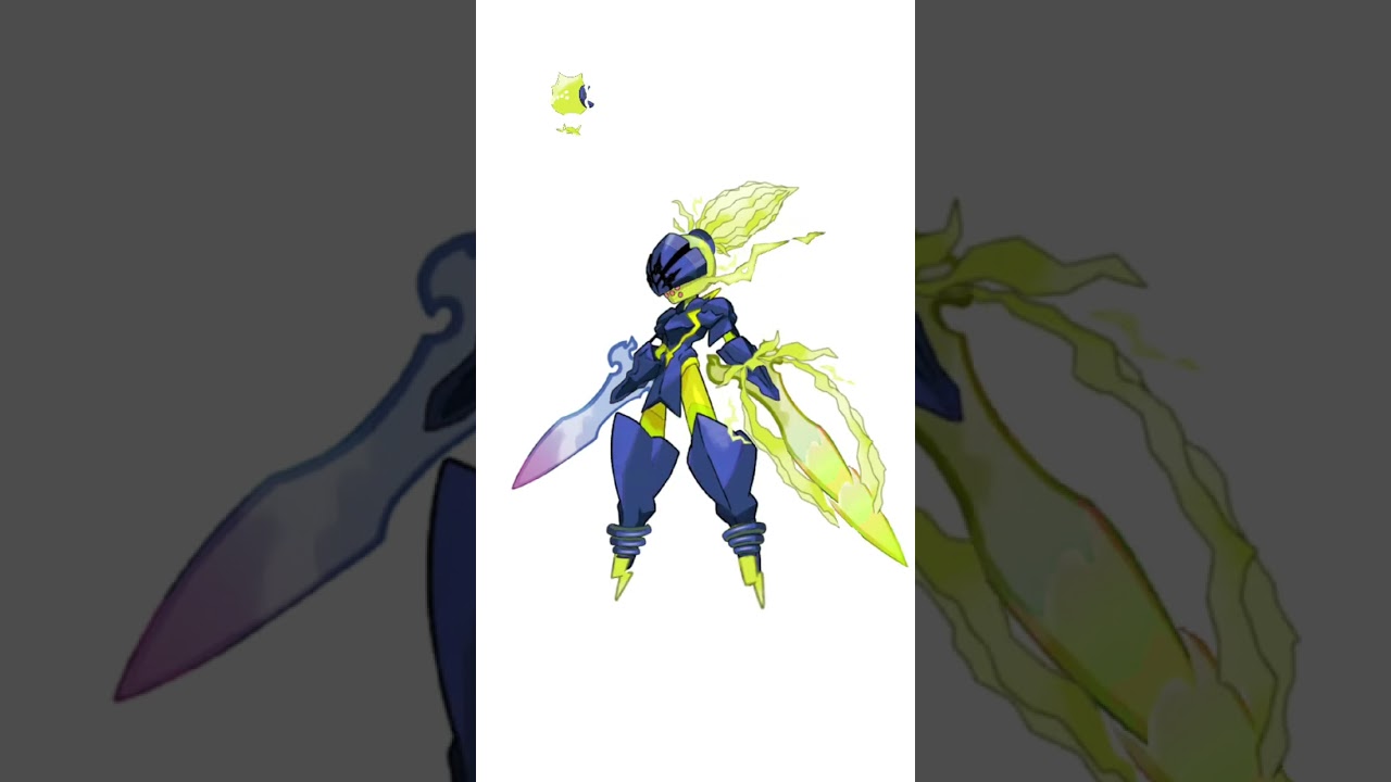 ソウブレイズ＋レジエレキ合成。鎧に入り込んだ雷　#ポケモンフュージョン #改造ポケモン  #伝説のポケモン #最強ポケモン #pokemon