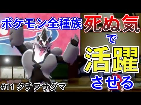 【タチフサグマ】ポケモン全種族死ぬ気で活躍させる！ 第11回【ポケットモンスター ソード・シールド/剣盾】