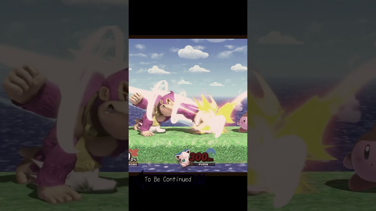 プリンちゃん！あぶなーい！ドンキーのパンチをよけれたのに…！【スマブラSP】#スマブラsp #検証 #きほんはまる