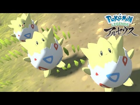 【疲れに効く】トゲピー６匹に囲まれて癒されたい【ポケモンレジェンズアルセウス】