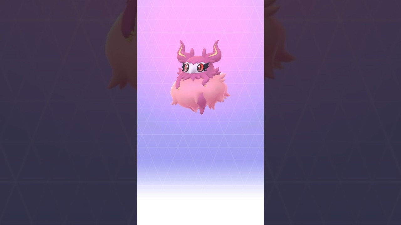 【 ポケモンgo 】シュシュプ →（おこうなどを使って進化可能）→ フレフワン ！【 うさぴよの巣 】#spritzee #aromatisse #pokemongo #pokemon #ポケモン