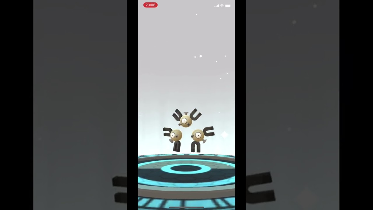 ポケモンGOで色違いコイルから色違いレアコイルに進化！