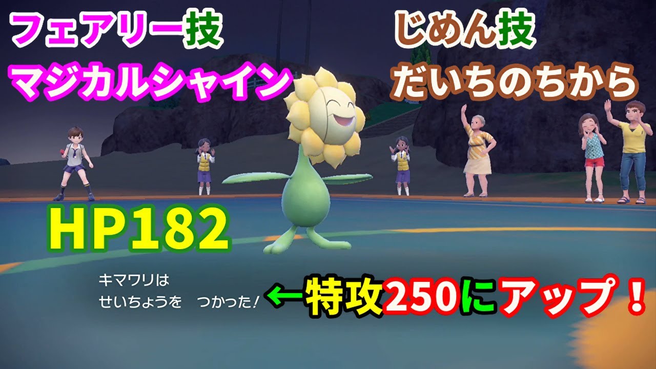 笑顔が絶えないポケモン「キマワリ」を活躍させたい！【ポケモンSV】