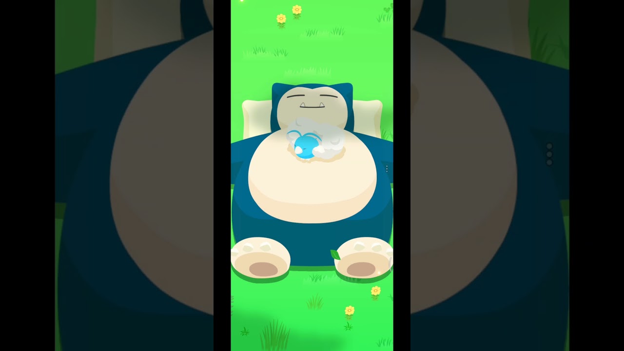 チルット「おなかのうえ寝」｜ポケモンスリープ