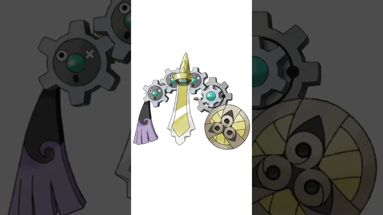 ギルガルド＋ギギアル合成。サイボーグ剣　#ポケモンフュージョン #改造ポケモン  #伝説のポケモン #最強ポケモン #pokemon