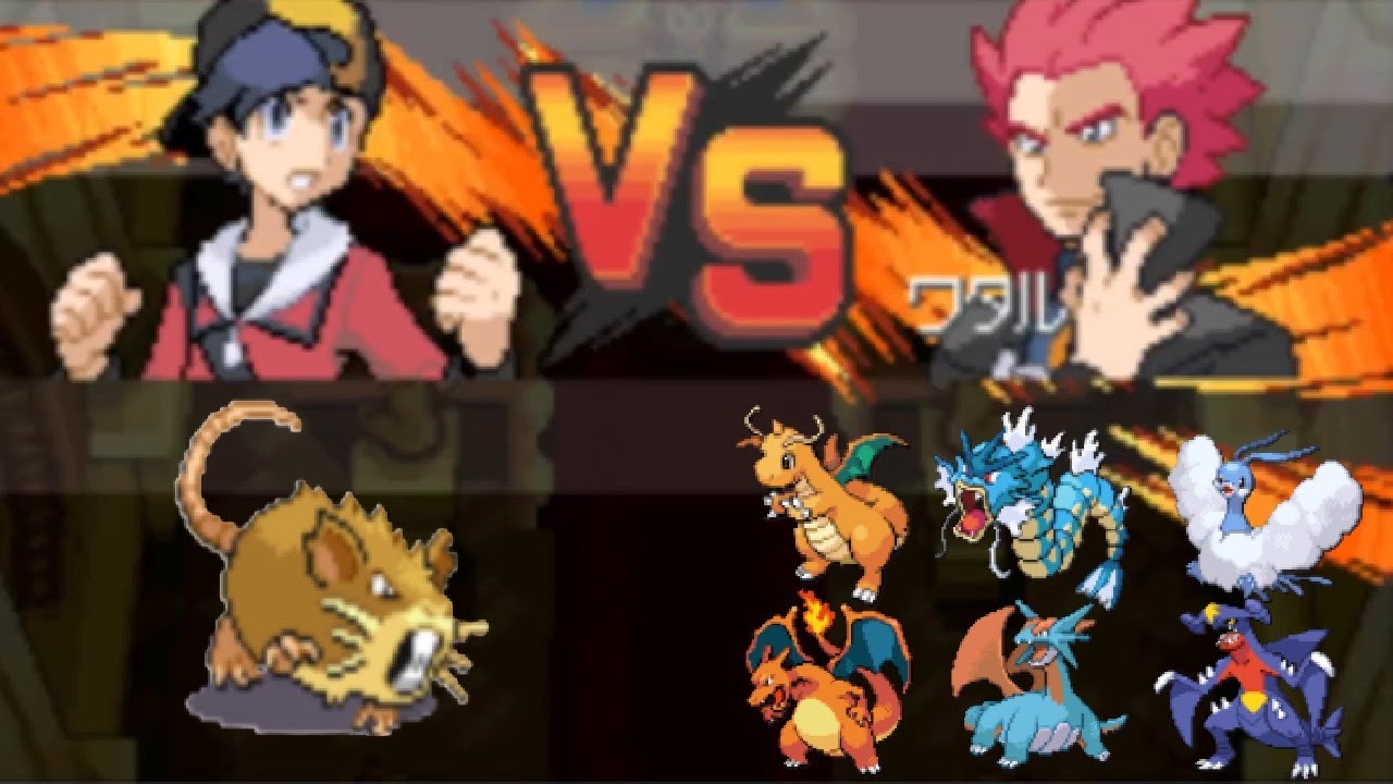 【ポケモンHGSS】ラッタ一匹でクリアする　part34　VS　ワタル（チャンピオン）（チャレンジ）