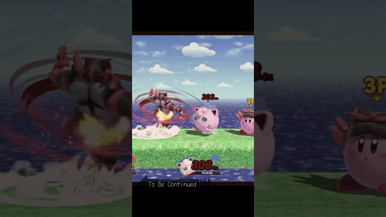 プリンちゃん！あぶなーい！ガオガエンのDDラリアットをよけれたのに…！【スマブラSP】#スマブラsp #検証 #きほんはまる