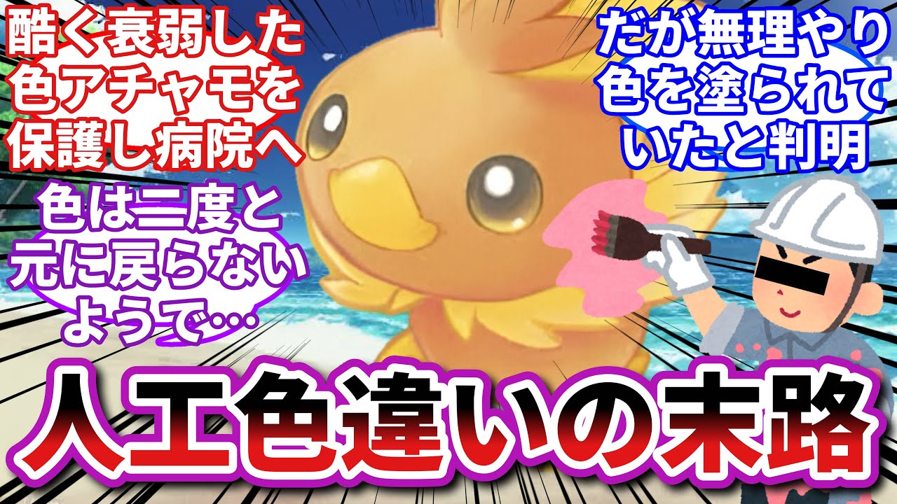 【ポケモンお悩み相談所】アチャモ「一生この変な色で生きていくなんてムリ…」に対するトレーナーの反応集【ポケモンSV】【ポケモン反応集】