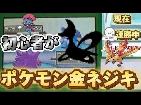 現在42連勝中！初心者のポケモンプラチナ 金ネジキ！ 49連勝を目指して奇跡を起こす
