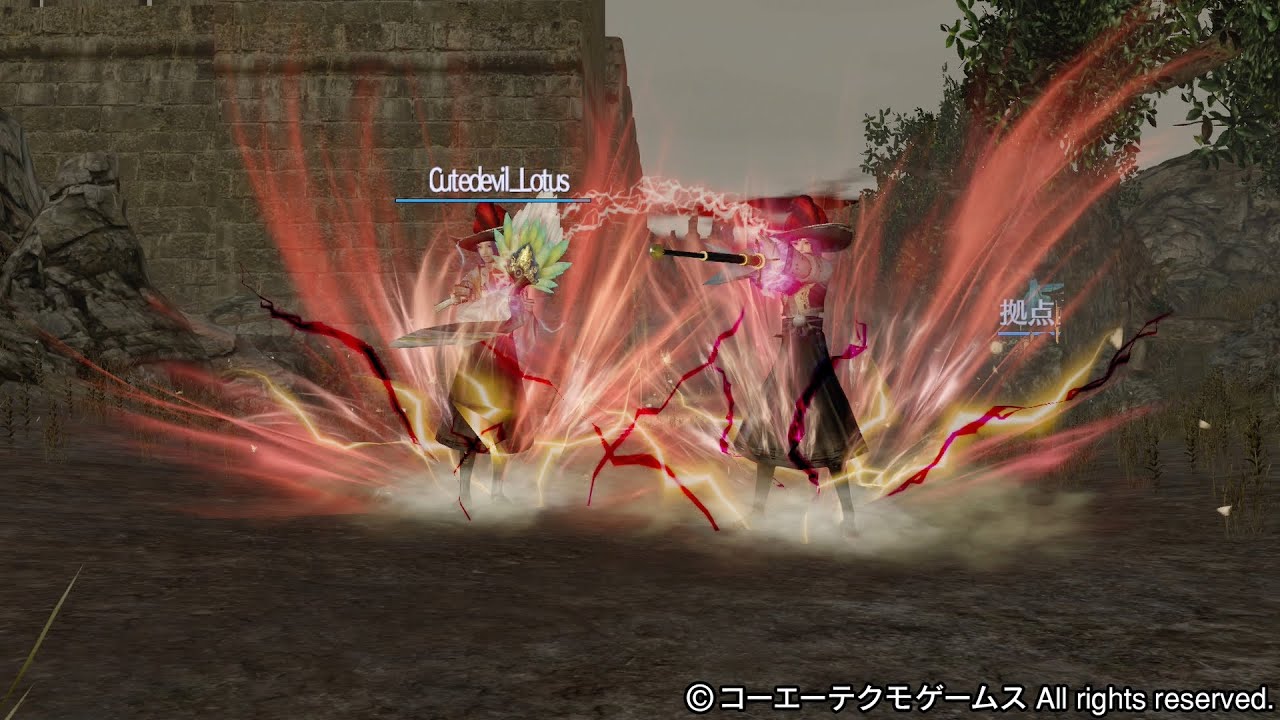 (音あり)サンダーブレ衣玖、覚醒はやはりどちらも…　こと　一筆書き同行進軍　ゲスト参戦時　西涼[真・三國無双７ Empires]