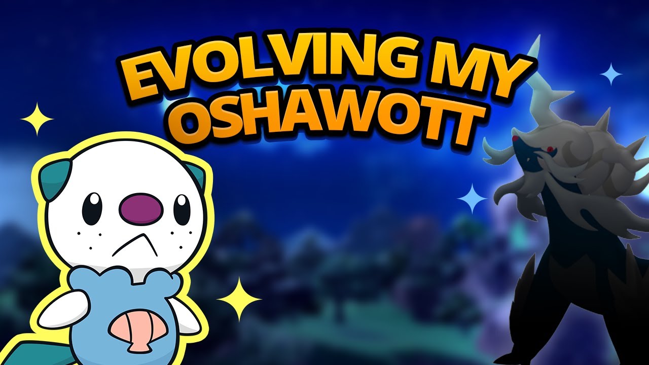Evolving my Shiny Oshawott - SV & PLA