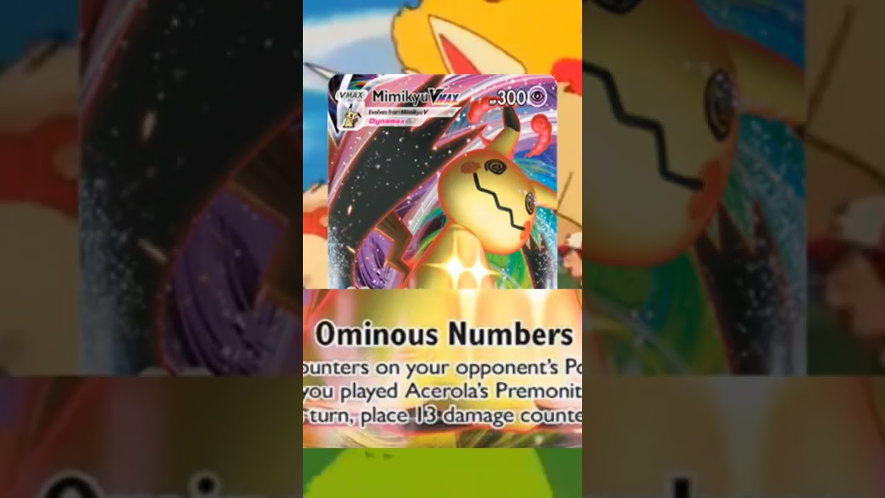 #mimikyu VMAX, coming to mess you up #pokemontcg #pokemon #pokemonrateitorhateit
