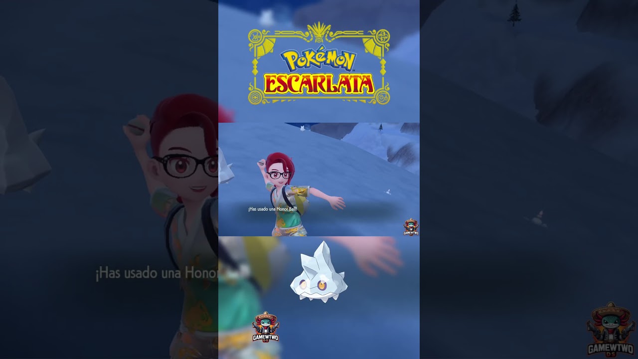 Capturando un Bergmite Shiny en Pokémon Scarlet #pokemon #shinydex #shiny #bergmite