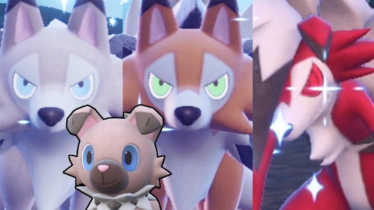 イワンコ進化のルガルガン！昼夕夜の３種類【ポケモンSV】