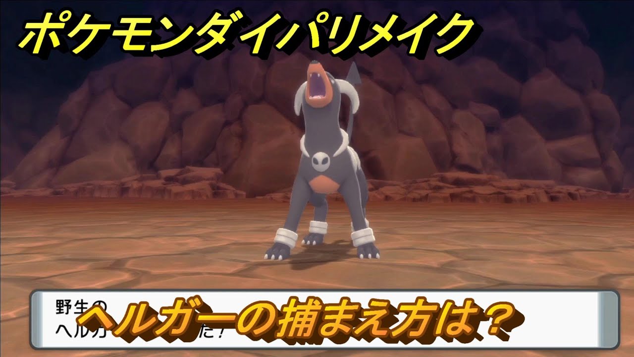 ポケモンダイパリメイク　ヘルガーの捕まえ方は？出現場所は？　最新版【ブリリアントダイヤモンド・シャイニングパール】