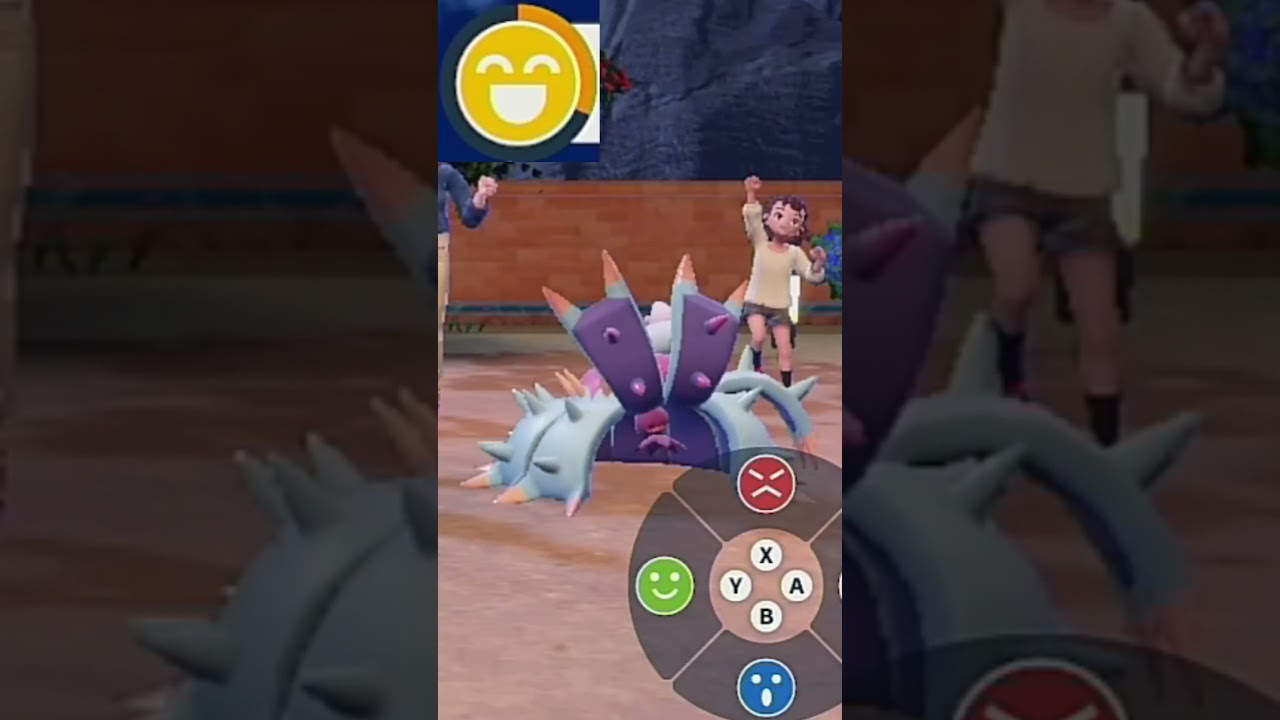 【ドヒドイデ】ポケモンエクササイズ【パルデア図鑑No.345】#Shorts #pokemon