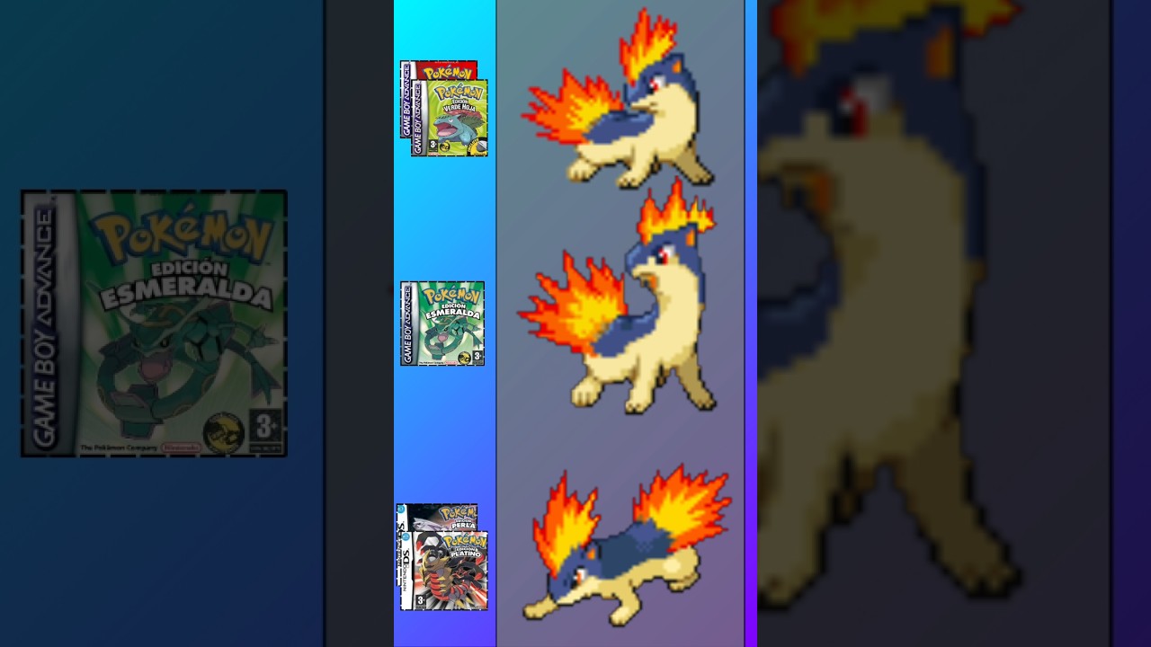 Quilava la evolución de Cyndaquil #pokemon
