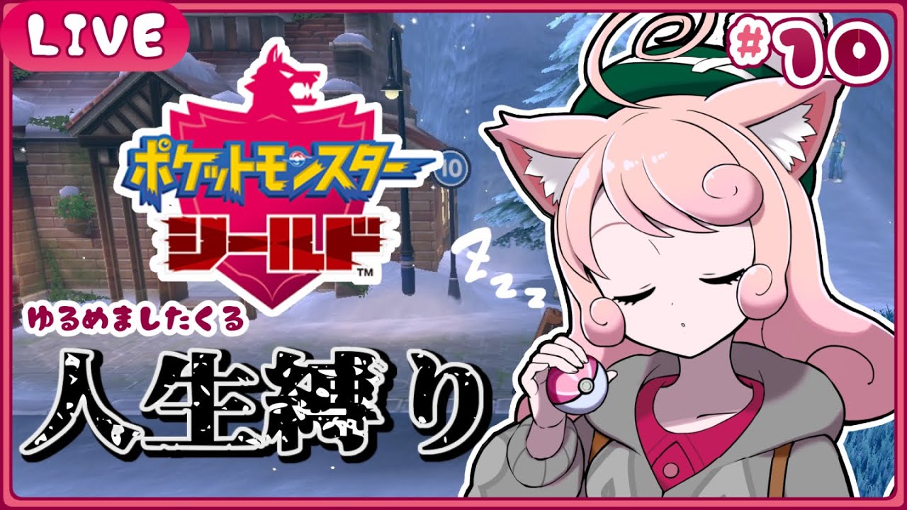 【ポケモン剣盾】🛡ひんし禁止🛡ポケモンを守り魔くる!!!#10【#個人Vtuber / #絵描魔SHOW / ポケットモンスター】