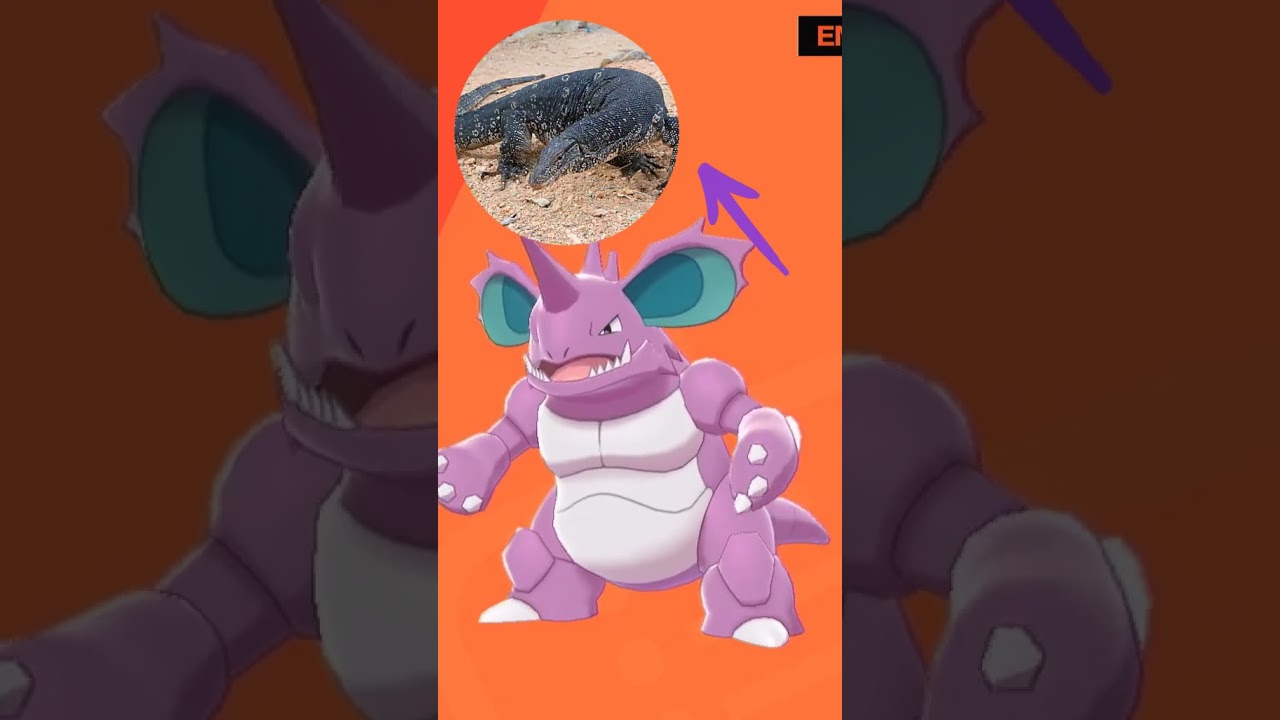 Nidoking - Inspiração - #pokemon #nidoran #nidorino #nidoking