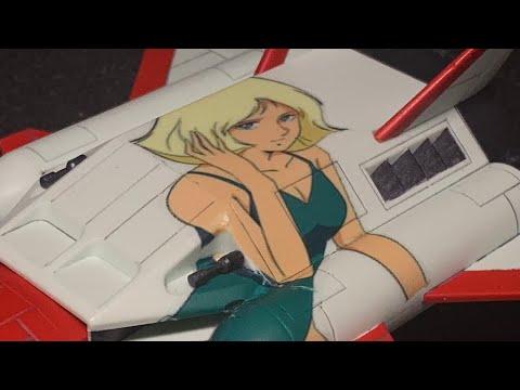 コレ¥300だよ！旧キットバンザイ！　痛コアブースター完成！　1:144 大気圏内外用戦闘機　コアブースター　完成とカラーとデカール紹介等々解説！