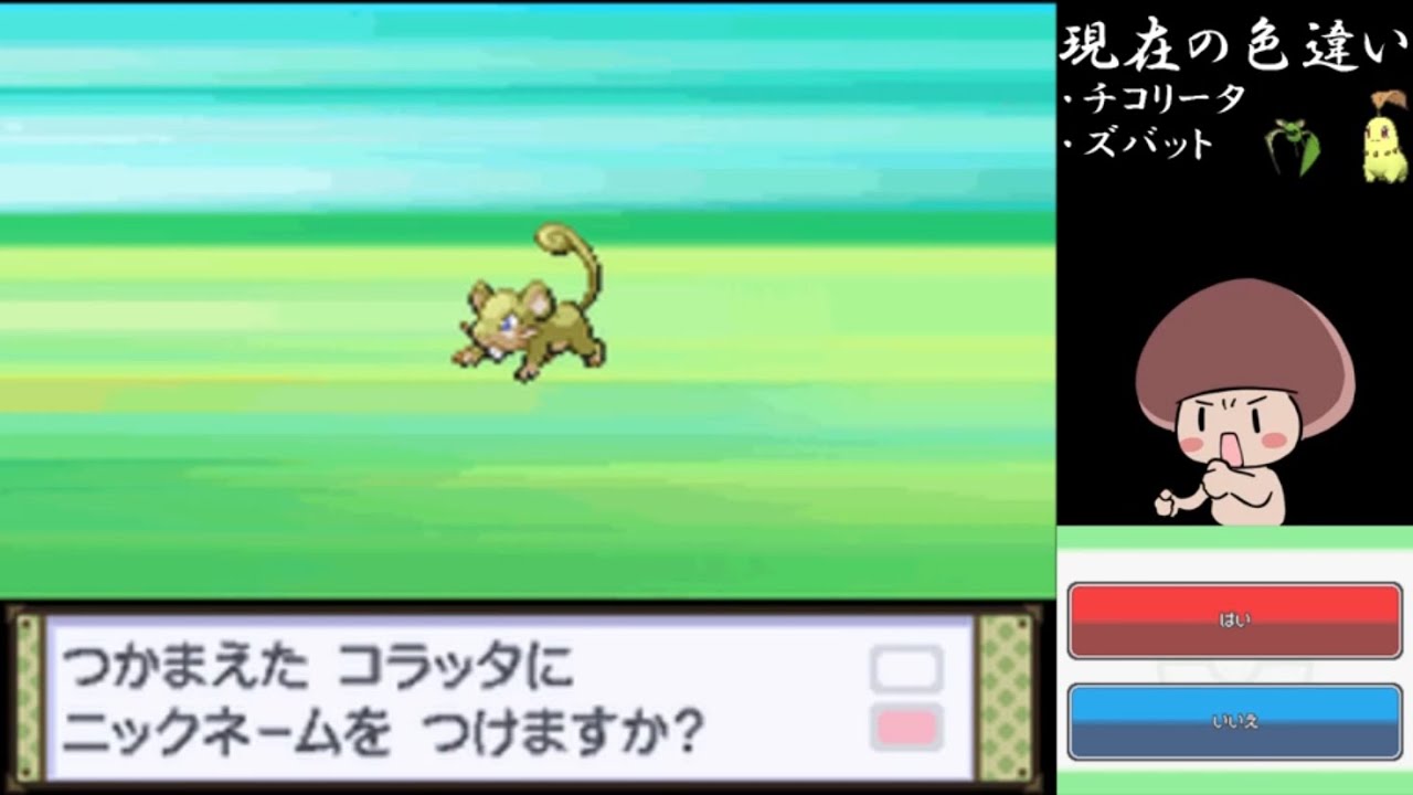 【ポケモン】色違い厳選アーカイブ～コラッタ編～