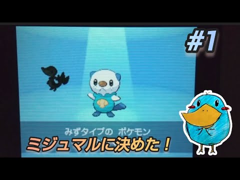ポケモンBW2【相棒はミジュマルにしました！】実況①