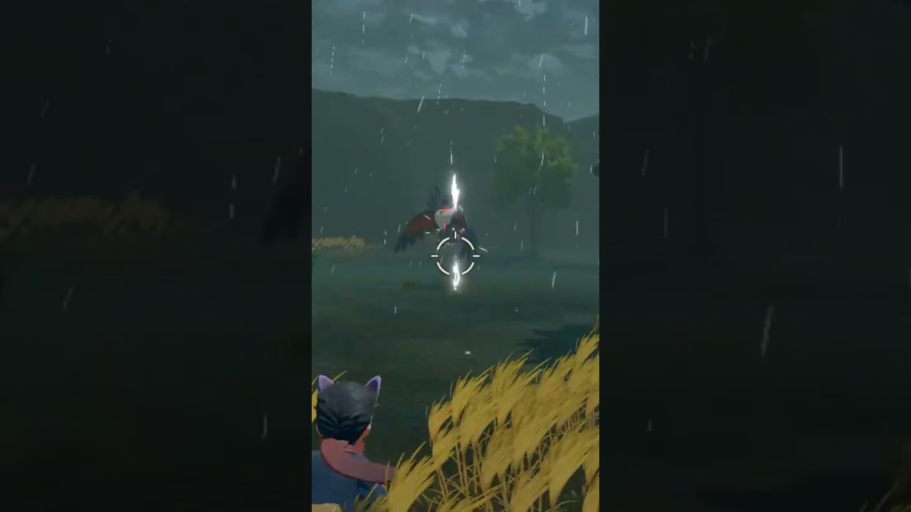 闇夜が映える鮮やかなカラス 色違いドンカラス親分【ポケモンレジェンズアルセウス】#shorts #ポケモン #色違い #色違い厳選
