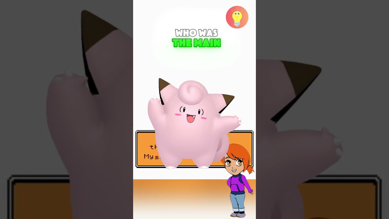 Why Pikachu Wasn’t Pokémon’s Original Mascot! 😲 | Pokémon History #shorts #pokemon #gaming