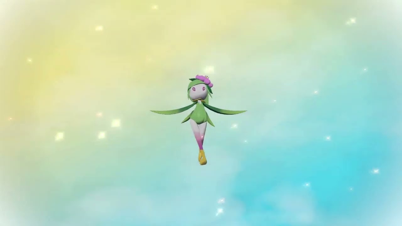 ポケモンレジェンズアルセウス進化シーン チュリネ ヒスイドレディア 093～094