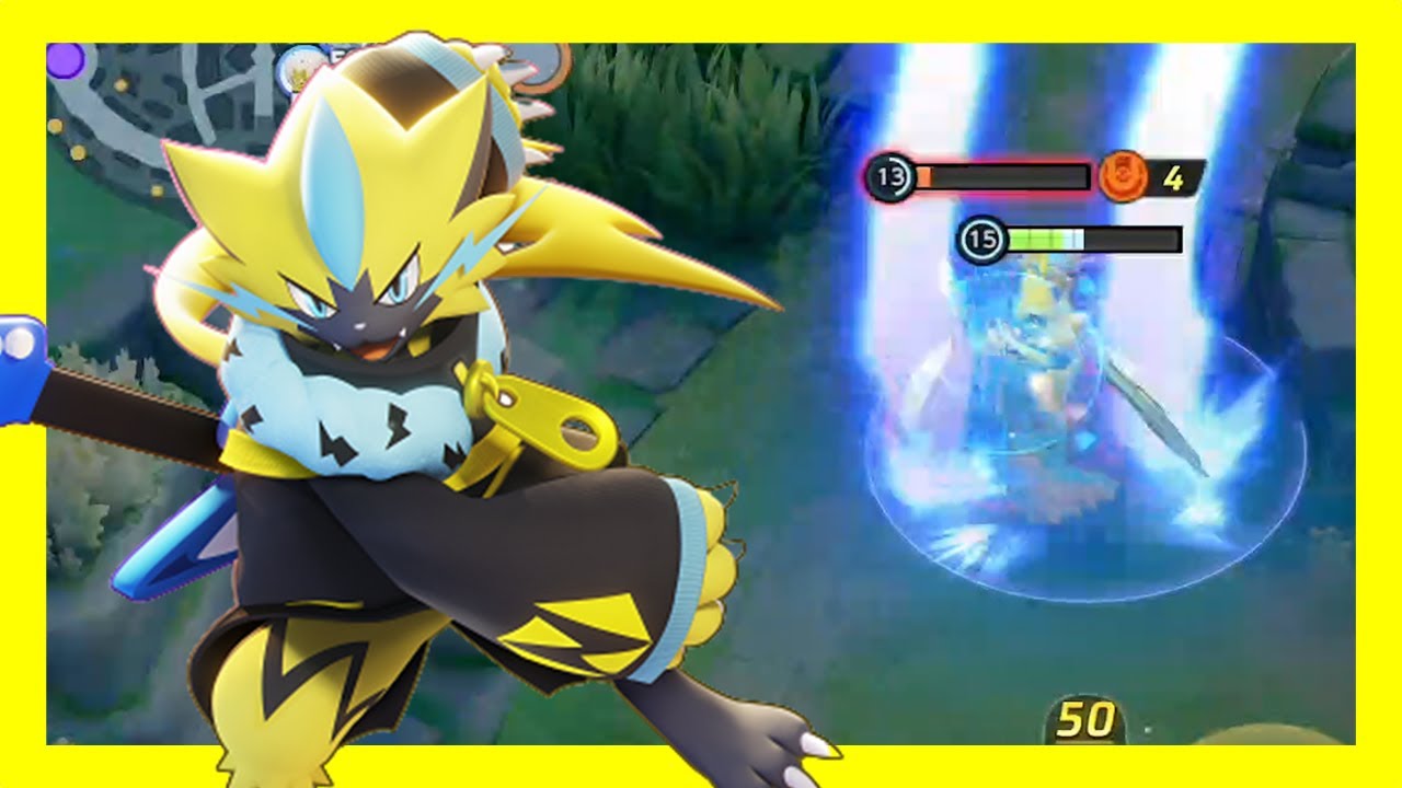 テイア各地で破壊して回るゼラオラがソロで結局強い（ポケモンユナイト）