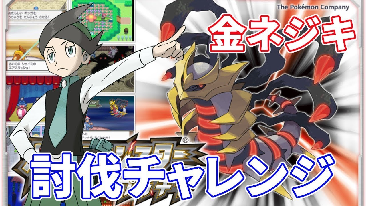 リベンジに燃える金ネジキ討伐チャレンジ～8日目～【ポケモンDPt】
