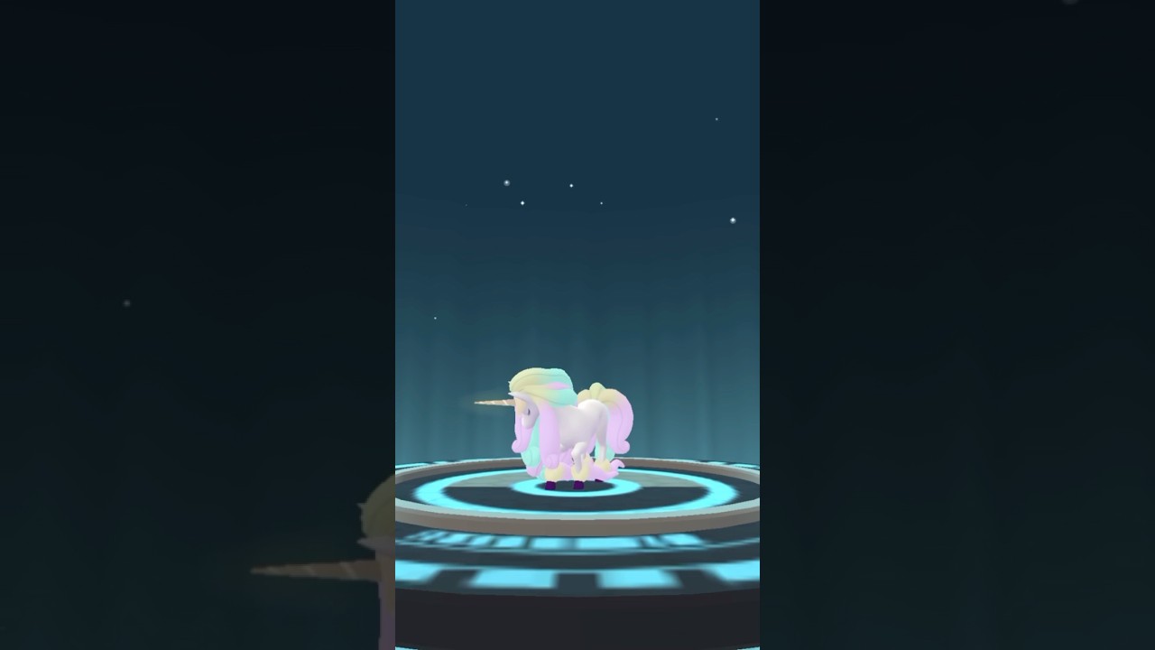 【 ポケモンgo 】ポニータ（ガラルのすがた） → ガラルギャロップ ！ゆめかわ！【 うさぴよの巣 】#ponyta #rapidash #pokemongo #pokemon  #ポケモンgo