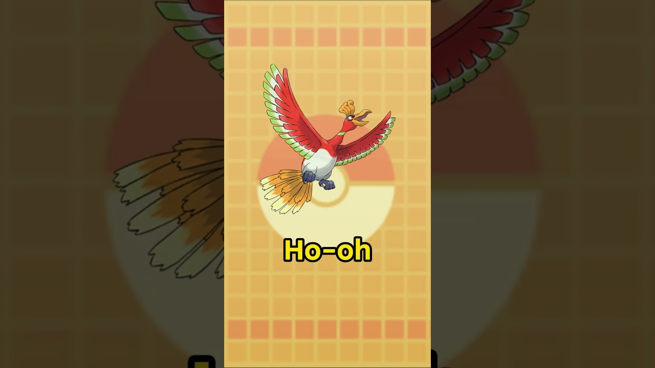 Pokémon Palindromes