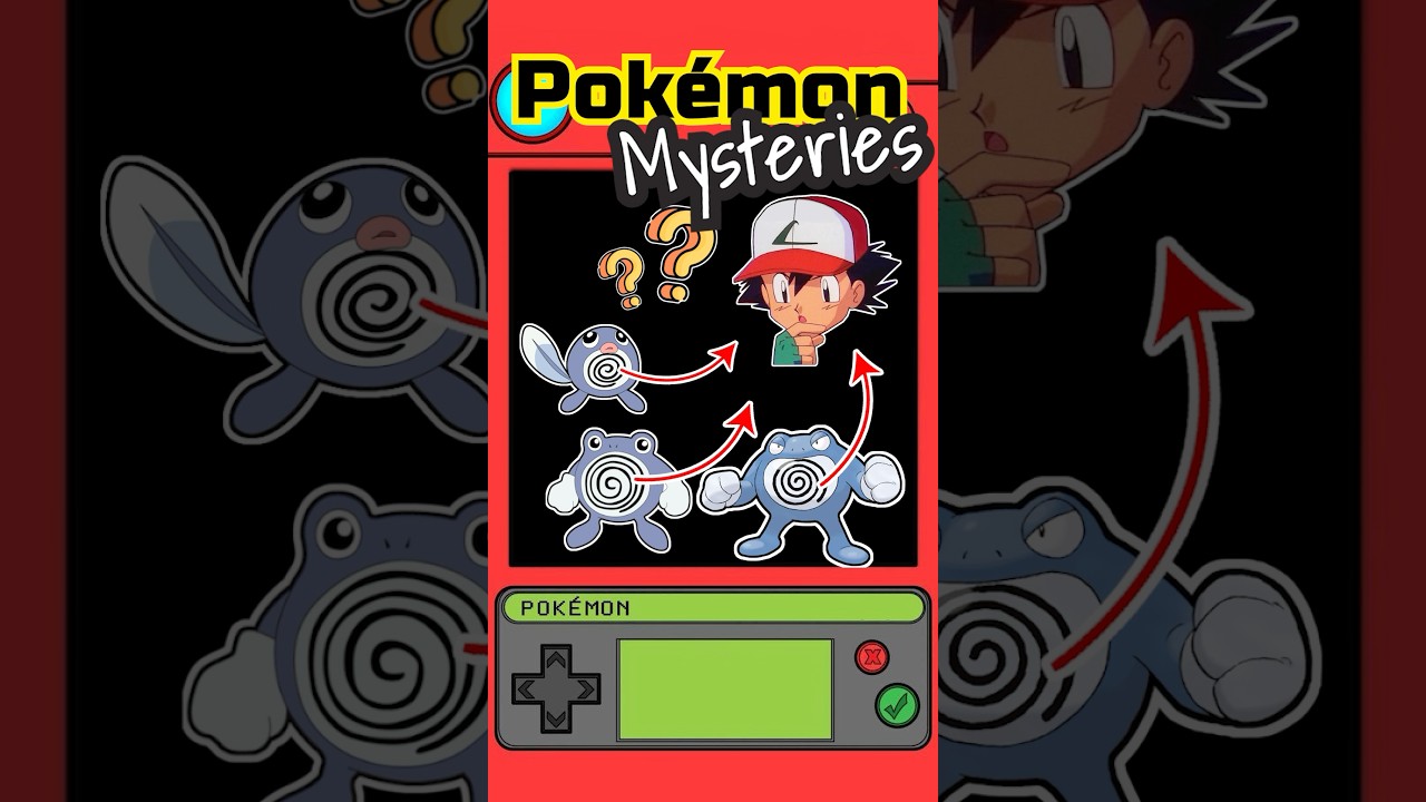 Quaputzis Bauch Spirale #pokemon #gamefreak #mystery #pikachu #nintendo #quapsel #poliwhirl