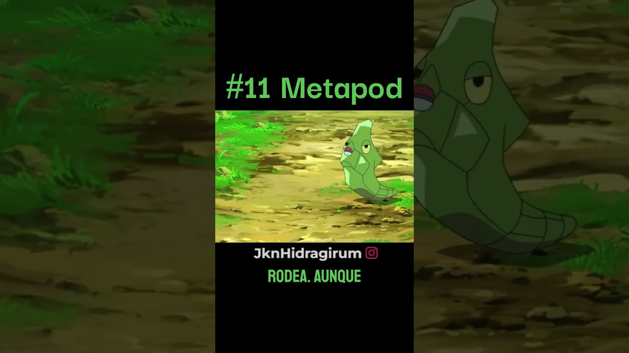 Pokedex Go #011Metapod  #pokémon #pokemongo #gobattleleague #pokemonpvp #classic #retro #twitch