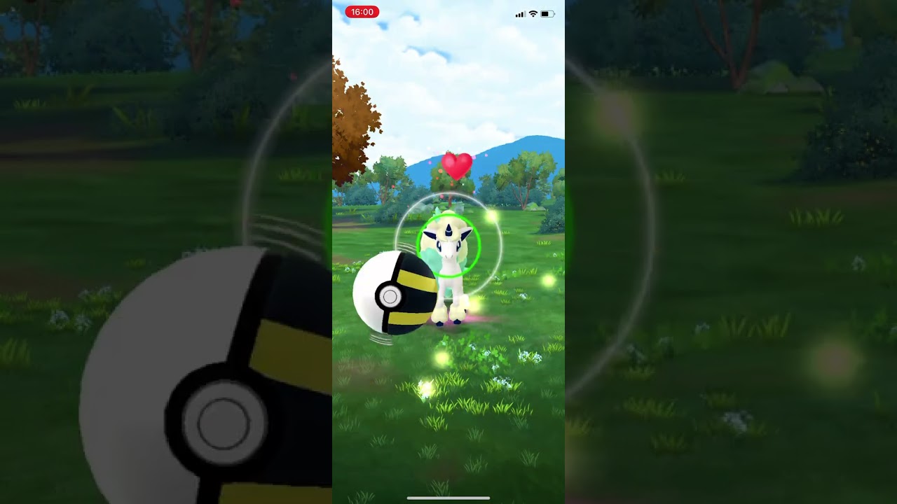 さて、2024年9月14日のPokémon GO ポニータ コミュニティデイで、出てきてくれた2体目の色違いポニータ(ガラル地方の姿)♀ GET!! #shorts #yoasobiアイドル