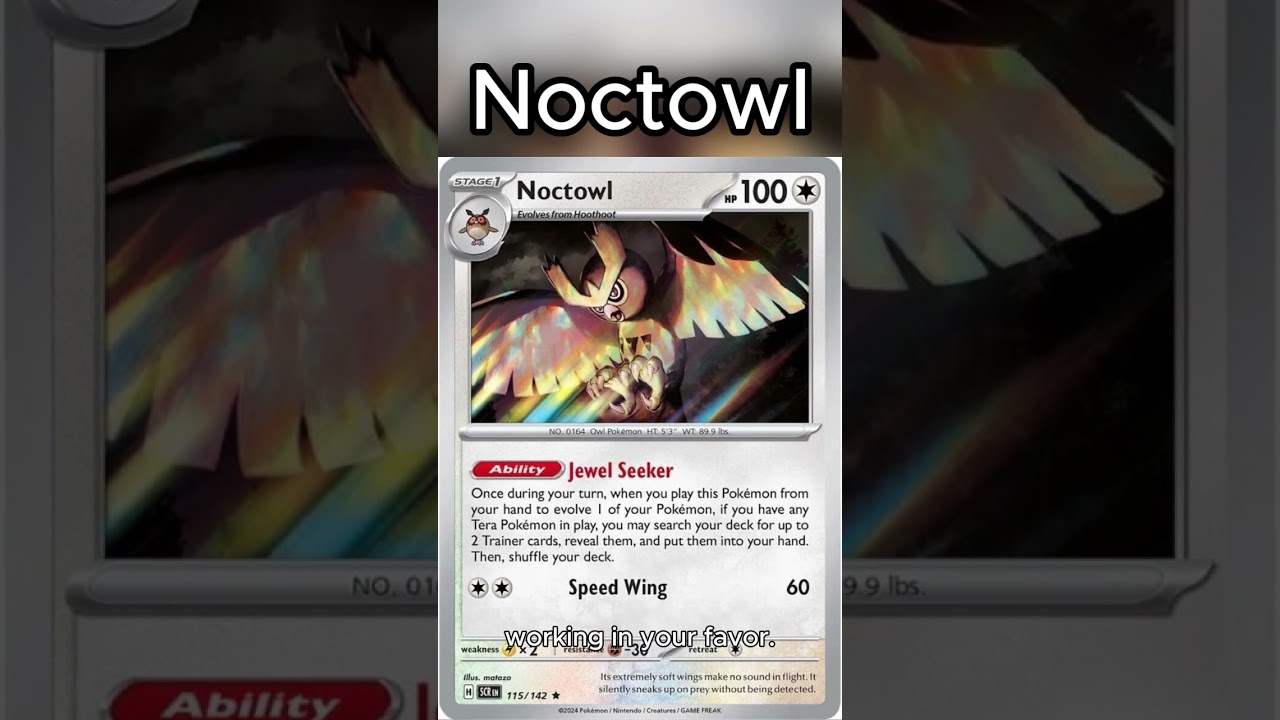 Noctowl - The Jewel Seeker of Tera's Night
