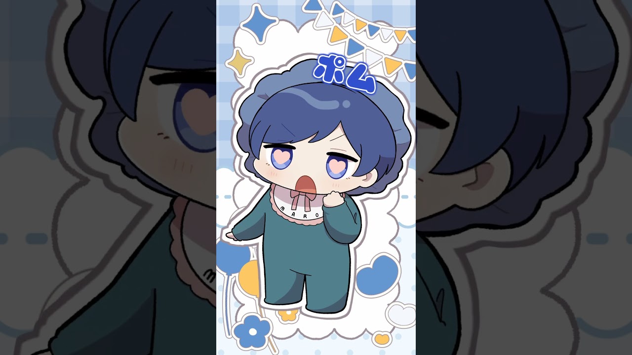 ぼく、ぷりんじゃないです.......【プリンとマフィンのポムポムビート☆】#shorts