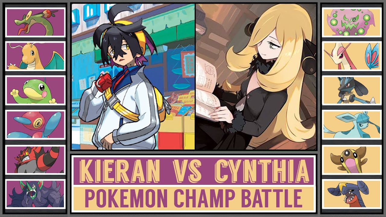 Pokémon Anime Champ Battle: KIERAN vs CYNTHIA