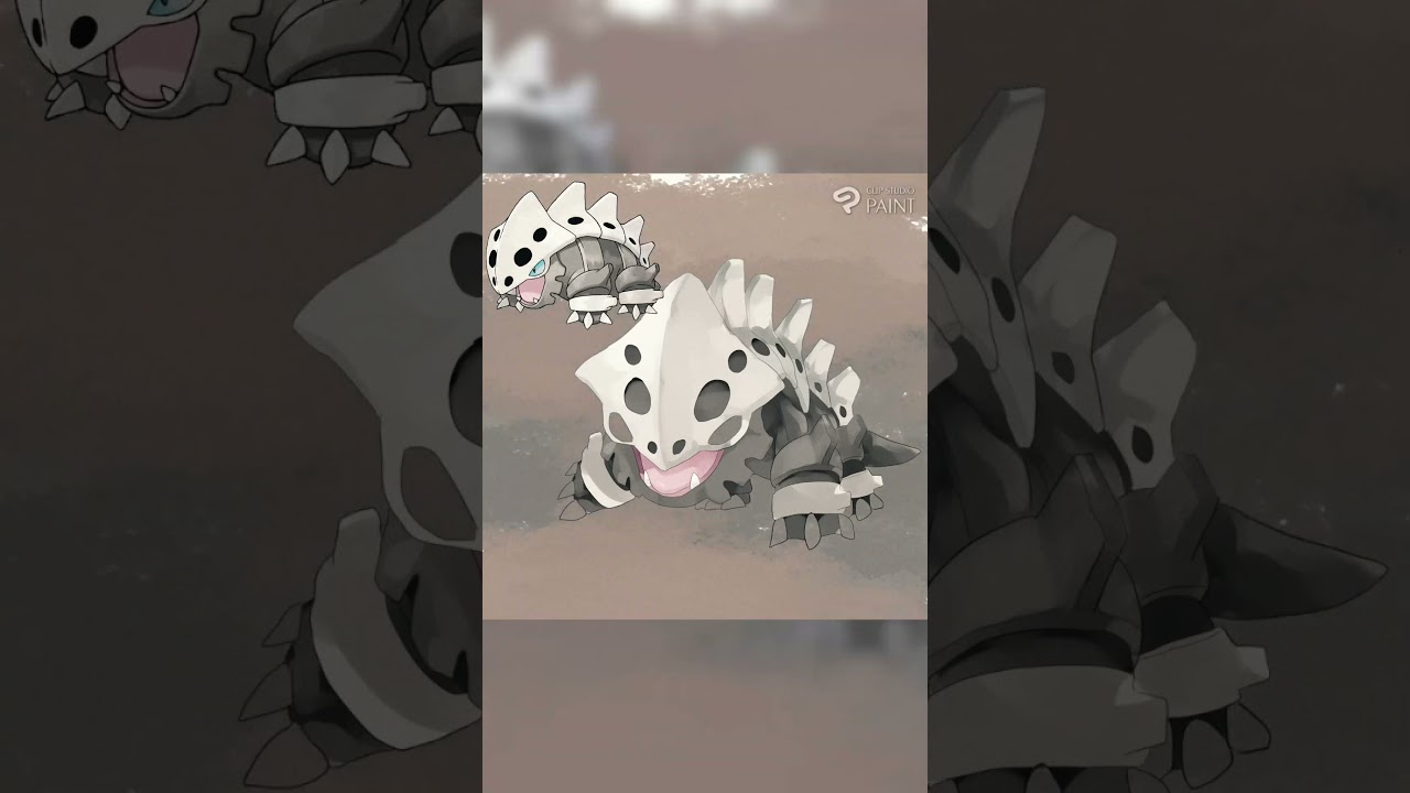 ポケモン描いてみた［コドラ］  #pokemonfanart  #shorts