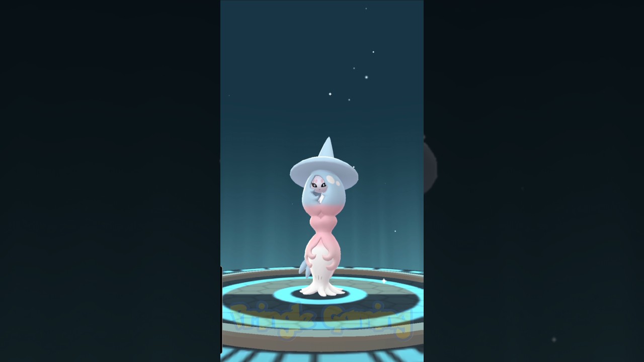 Hattrem evolves into... #Hatterene #pokemongo #pokemon