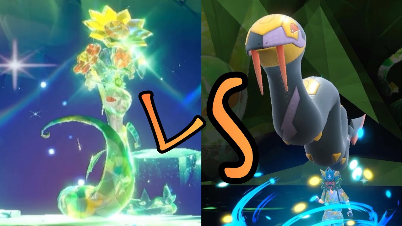 [ ソロ ] ハブネークVS 最強ジャローダ テラレイドバトル 英語版ポケモンSV