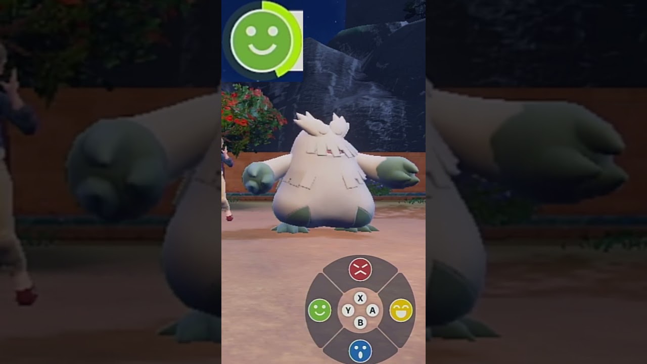 【ユキノオー】ポケモンエクササイズ【パルデア図鑑No.353】#Shorts #pokemon