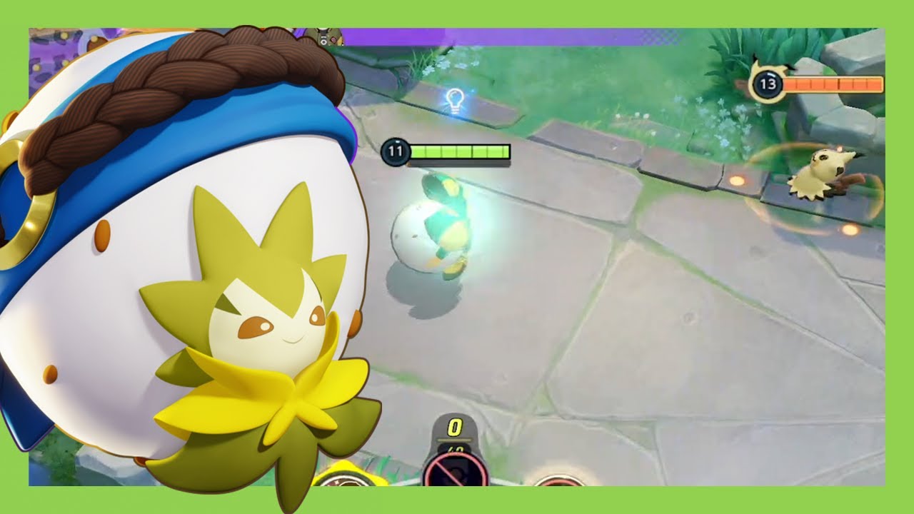 さて、このワタシラガは一体何をしているのでしょうか（ポケモンユナイト）