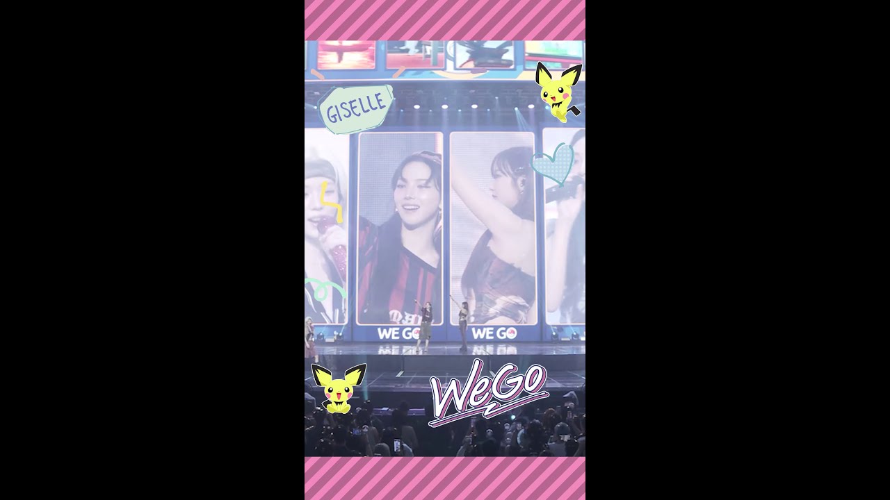【公式】aespa｜We Go (English Version) 配信開始！ #GISELLEのお気に入りはピチュー