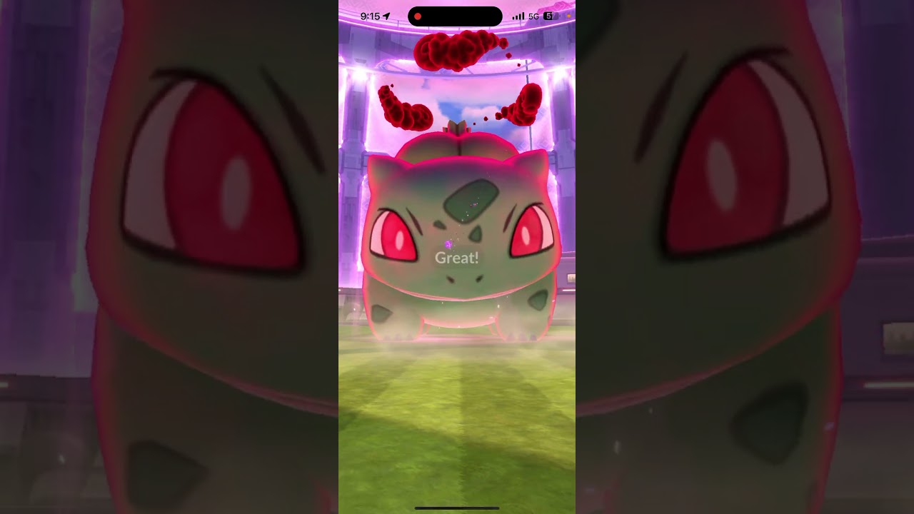 Dynamax Bulbasaur #dynamax #pokemongo #pokemon