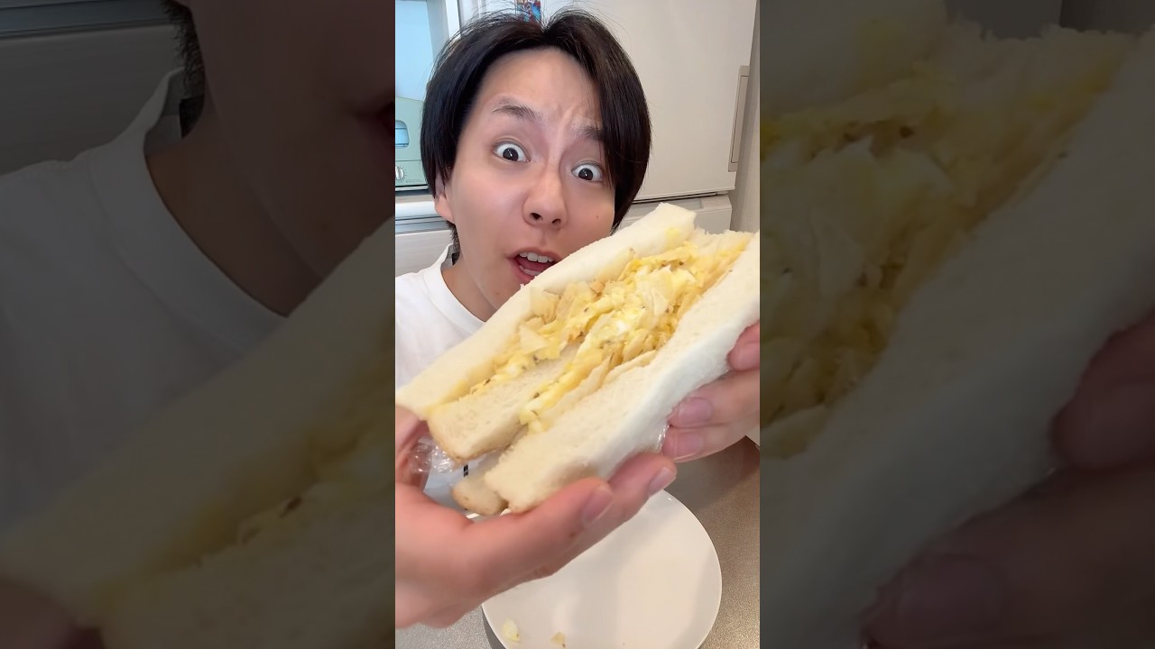 ポテチの美味しい食べ方【ポテチ卵サンド】