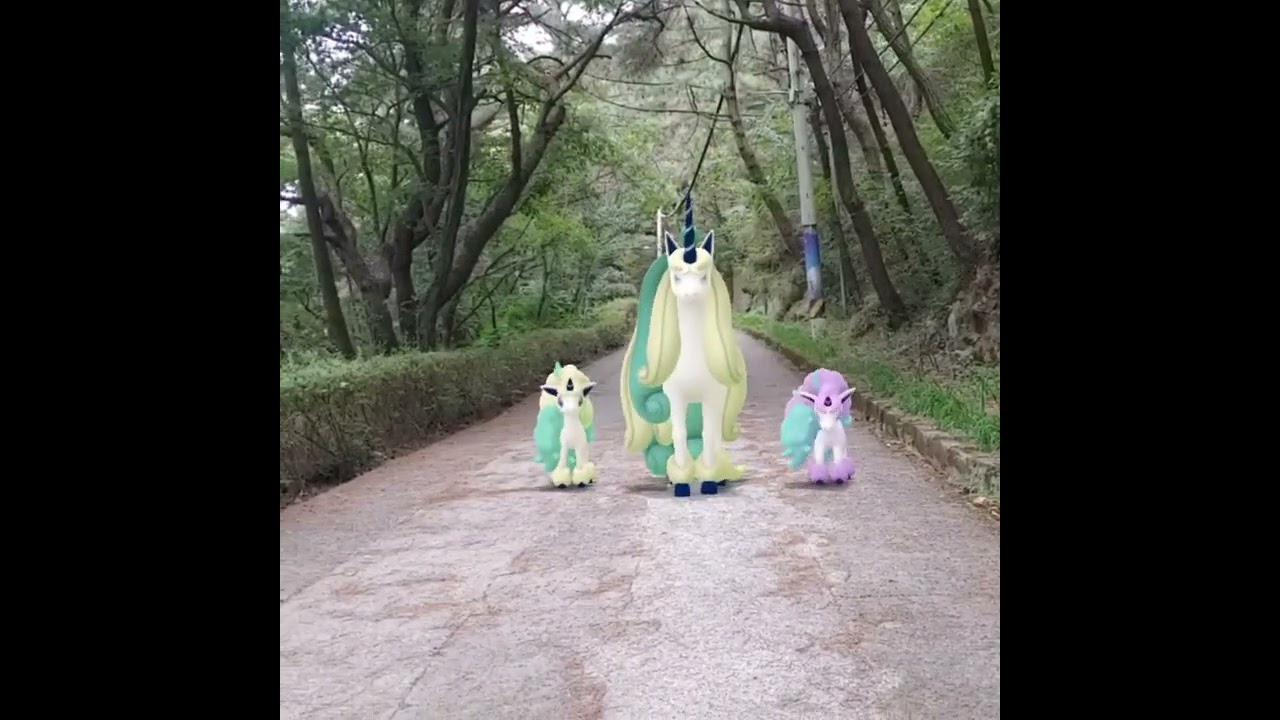 포니타+날쌩마 ( Ponyta+Rapidash ) ポニータ+ギャロップ