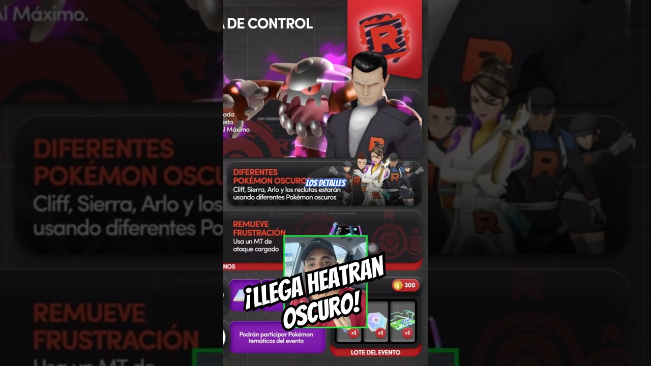 NUEVO EVENTO DE HEATRAN OSCURO EN POKEMON GO! - SoyStiken